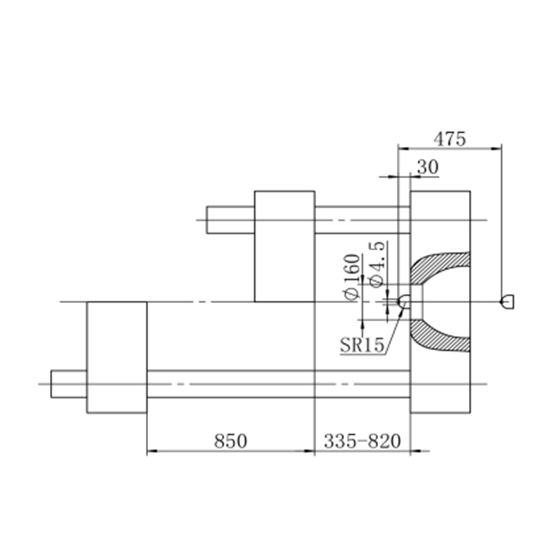 Summus celeritate hybrid fixa sentinam iniectio machinae corona SLA528