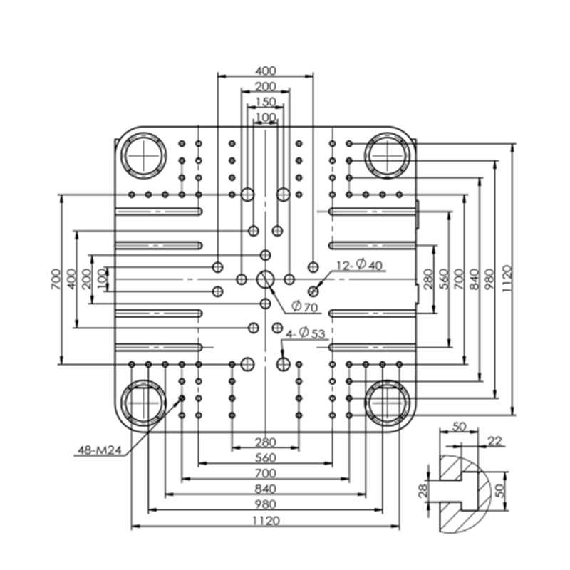 Magnitudo certa sentinae iniectio machinae corona SLA638